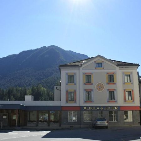 Hotel Albula&Julier Tiefencastel Exterior foto