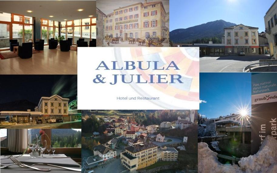 Hotel Albula&Julier Tiefencastel Exterior foto