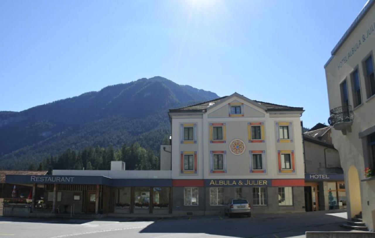 Hotel Albula&Julier Tiefencastel Exterior foto