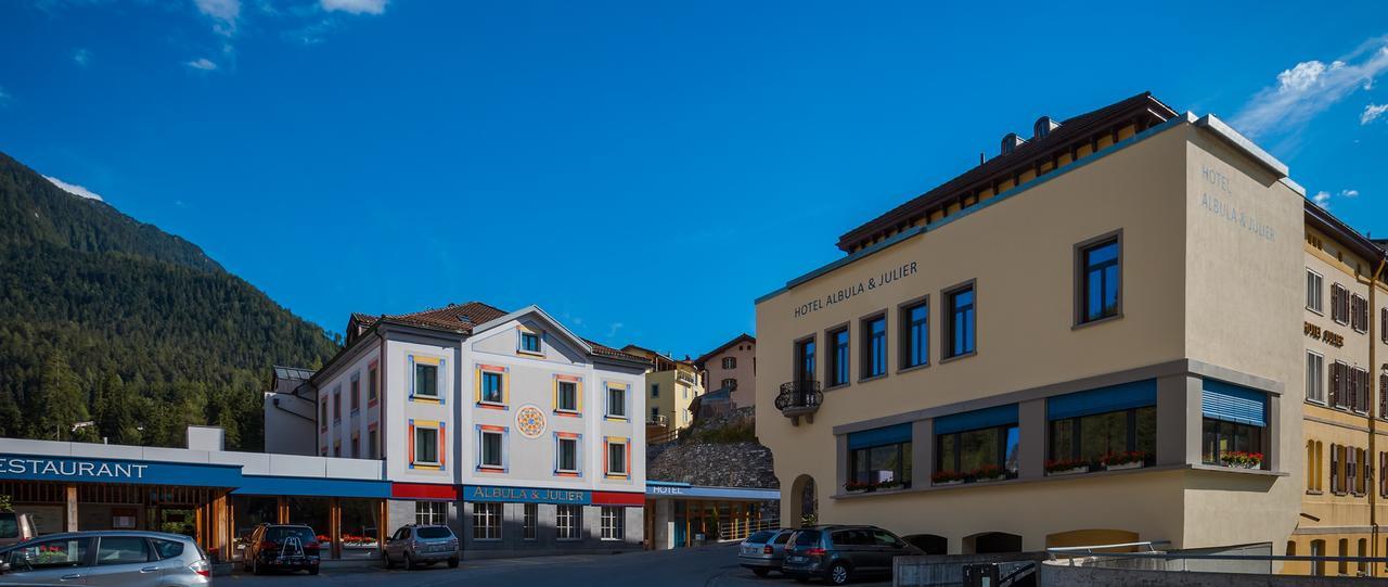 Hotel Albula&Julier Tiefencastel Exterior foto