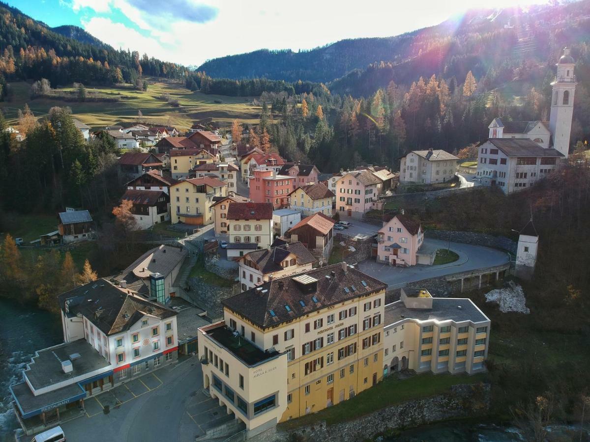 Hotel Albula&Julier Tiefencastel Exterior foto