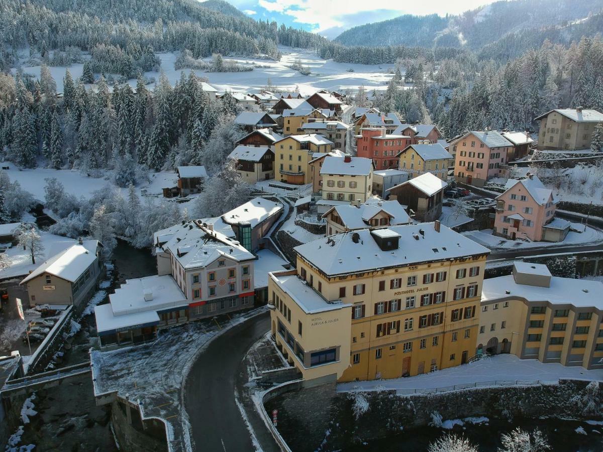 Hotel Albula&Julier Tiefencastel Exterior foto